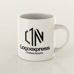 画像8: 六角形と「1N」を組み合わせたシャープなロゴ (8)
