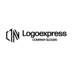 画像2: 六角形と「1N」を組み合わせたシャープなロゴ (2)