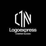 画像4: 六角形と「1N」を組み合わせたシャープなロゴ (4)