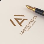 画像12: 六角形と「A」を組み合わせたロゴ (12)
