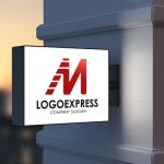 画像9: ストライプの「M」ロゴ (9)