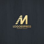 画像13: ストライプの「M」ロゴ (13)