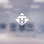 画像14: 菱形と「TH」と矢印のロゴ (14)