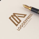 画像12: スタイリッシュな「M」のロゴ (12)