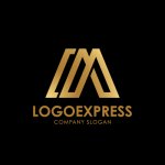 画像4: スタイリッシュな「M」のロゴ (4)