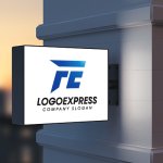 画像9: スピード感のある「FE」のロゴ (9)