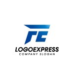 画像1: スピード感のある「FE」のロゴ (1)