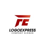画像3: スピード感のある「FE」のロゴ (3)