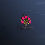 画像11: 花が咲く桜の木のロゴ (11)