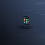 画像11: カラフルな計算機のアイコン風ロゴ (11)