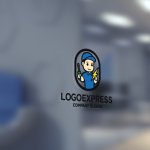 画像5: 電気工事業者の可愛いキャラクターロゴ (5)