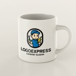 画像8: 電気工事業者の可愛いキャラクターロゴ (8)