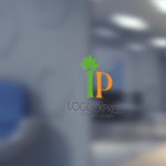 画像5: ロータスの葉と「IP」を組み合わせたロゴ (5)