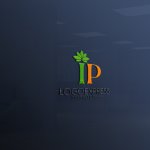 画像11: ロータスの葉と「IP」を組み合わせたロゴ (11)