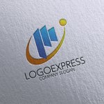 画像16: ビルと軌道で構成された「P」のロゴ (16)