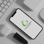 画像15: 自然をイメージした「G」と人のロゴ (15)