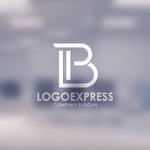 画像14: PBを組み合わせたスタイリッシュなロゴ (14)