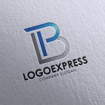 画像16: PBを組み合わせたスタイリッシュなロゴ (16)