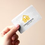 画像10: 温もりと安心感を届ける、Hをモチーフにした家のロゴ (10)