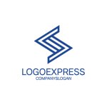 画像3: 未来へのベクトル、躍動感あふれるSのロゴ (3)