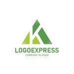 画像1: 自然と成長を象徴する、山とKのロゴ (1)