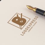 画像12: 情熱的な味わいを届ける、Bと箸を組み合わせたロゴ (12)