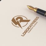 画像12: 電光石火のスピードと信頼を、Rと稲妻で表現したロゴ (12)