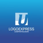 画像4: 信頼と未来を象徴する、洗練されたUのロゴ (4)