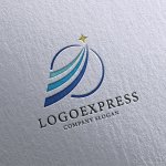 画像16: 未来へ向かう、希望の軌跡と輝く星のロゴ (16)