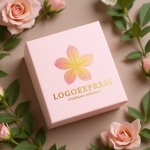 画像10: 春の訪れを告げる優美な桜のロゴ (10)