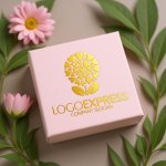 画像10: 愛情を込めて咲き誇るハートの花のロゴ (10)