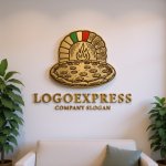 画像7: 石窯イタリアンピザのロゴ (7)