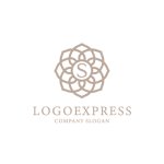 画像1: 優雅さと調和を紡ぐSのロゴ (1)