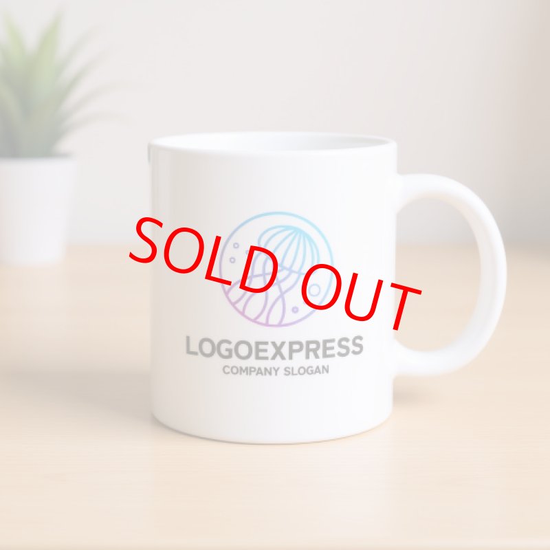 画像16: 未来的なクラゲのロゴ (16)