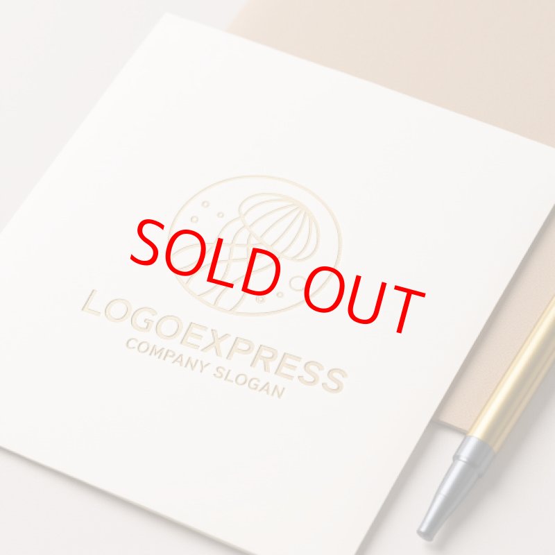 画像6: 未来的なクラゲのロゴ (6)