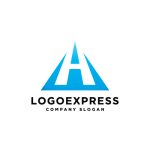 画像1: 未来への道を示すAのロゴ (1)