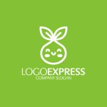 画像4: 笑顔と成長をお届け愛らしい芽のロゴ (4)