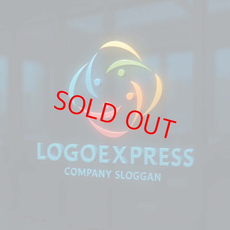 画像15: 多様な人々の協力のロゴ (15)