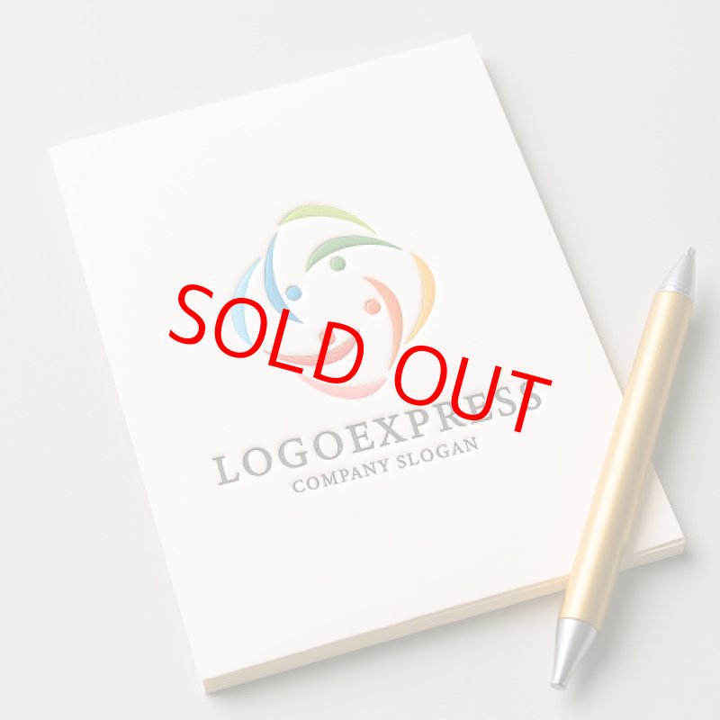 画像6: 多様な人々の協力のロゴ (6)