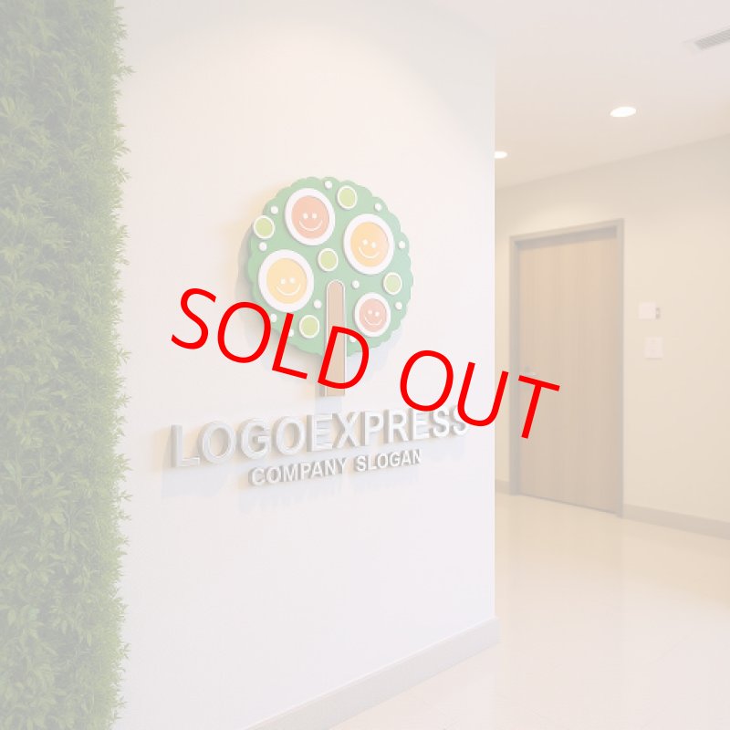 画像15: 笑顔が実る温かい木のロゴ (15)