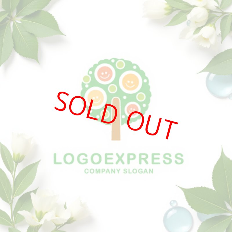 画像9: 笑顔が実る温かい木のロゴ (9)