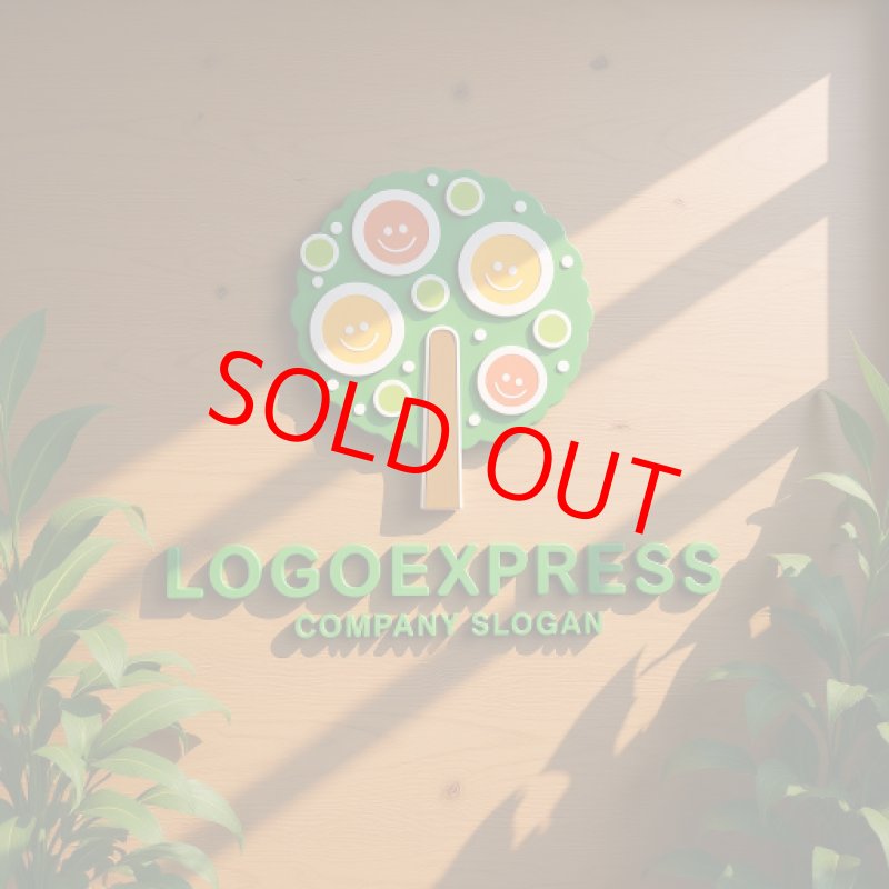 画像11: 笑顔が実る温かい木のロゴ (11)