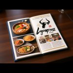 画像9: 牛の筆文字風ロゴ (9)