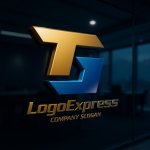 画像15: スピード感のあるTGロゴ (15)