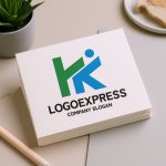 画像6: YKと人を組み合わせたロゴ (6)