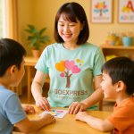 画像5: ハートでできた温かい木のロゴ (5)