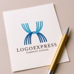 画像6: 情報と技術の架け橋「X」ロゴ (6)