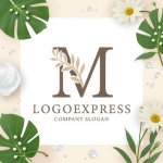 画像9: 植物を添えたMロゴ (9)