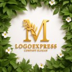 画像12: 植物を添えたMロゴ (12)