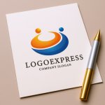 画像6: 人間関係とサポートのロゴ (6)